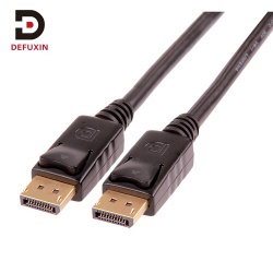 DFX 4K 60Hz DisplayPort Cable 1.8m to 10m Secure Latches Lock DP Cord for Graphics PC Workstation Projector Monitor Display