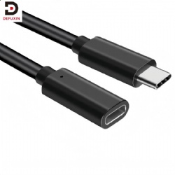 DFX USB 3.1 Gen2 Type C Extension Cable 1M 10Gbps Male to Female Extender Cord 4K 60Hz Video for Laptop Hub