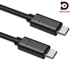 DFX USB C to C Cable 1m, USB 3.0 5Gbps SuperSpeed Type-C Data Cord, Fast Charger for MacBook iPhone Galaxy S26 S25